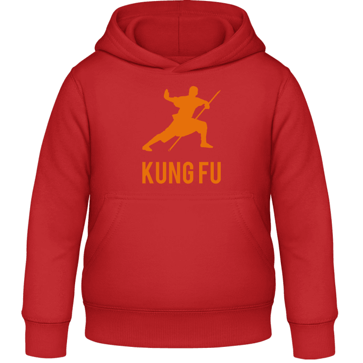 Kung Fu Fighter Kids Hoodie contain pic