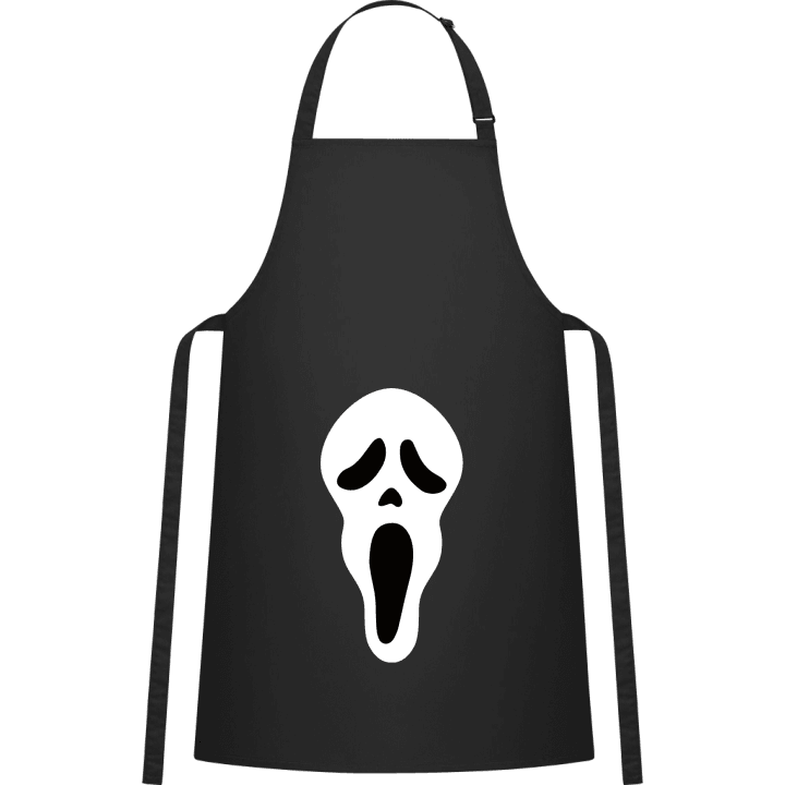 Halloween Scary Mask Kitchen Apron contain pic