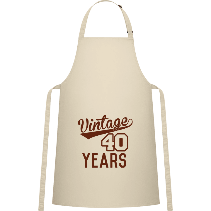 Vintage 40 Years Kitchen Apron 0 image