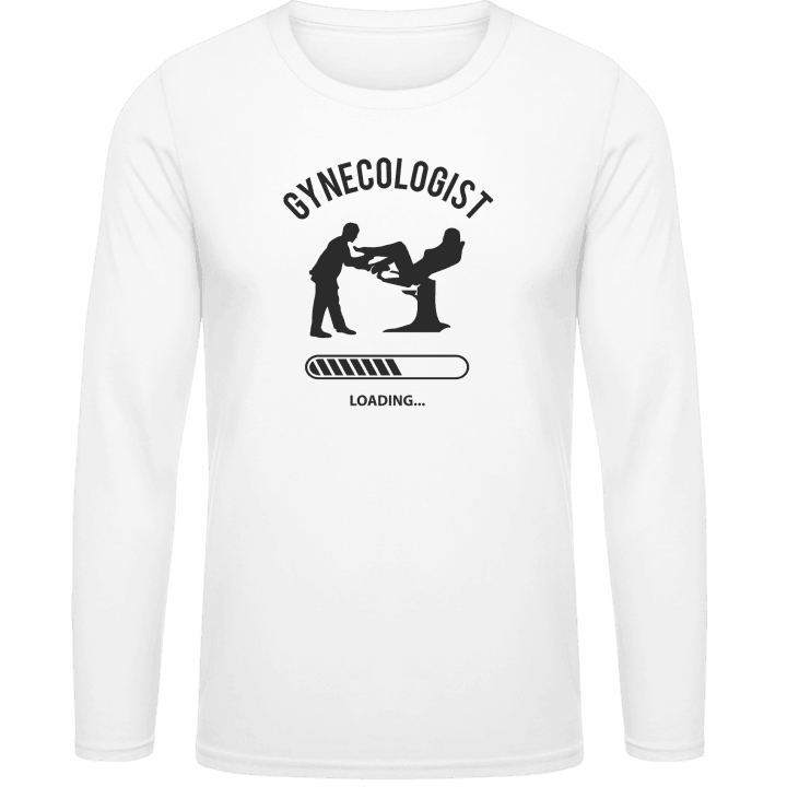 Gynecologist Loading T-shirt à manches longues contain pic