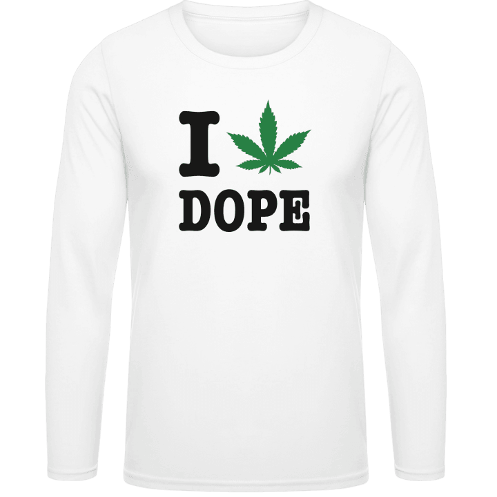 I Love Dope T-shirt à manches longues contain pic