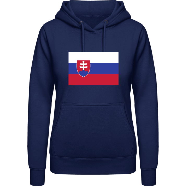 Slovakia Flag Frauen Kapuzenpulli contain pic