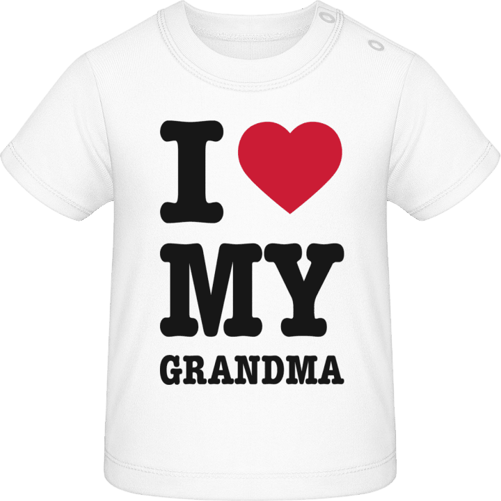 I Love My Grandma T-shirt bébé 0 image