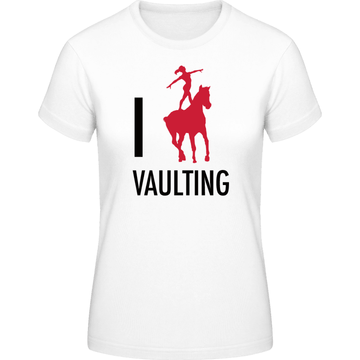 I Love Vaulting T-shirt för kvinnor 0 image