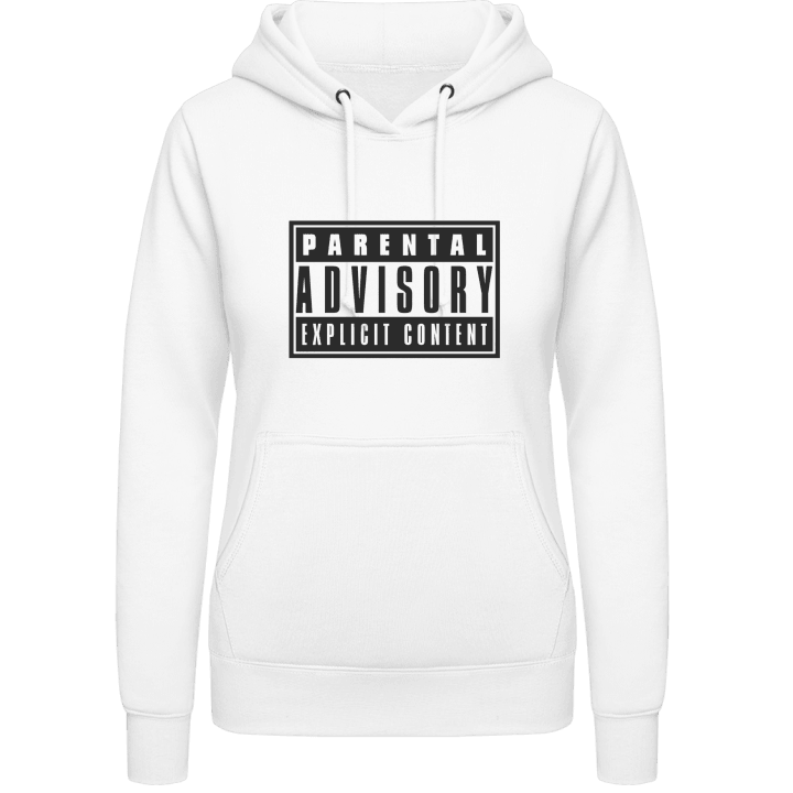 Parental Advisory Vrouwen Hoodie contain pic