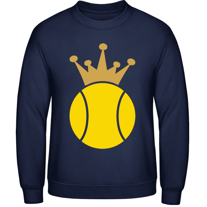 Tennis Ball And Crown Sudadera contain pic