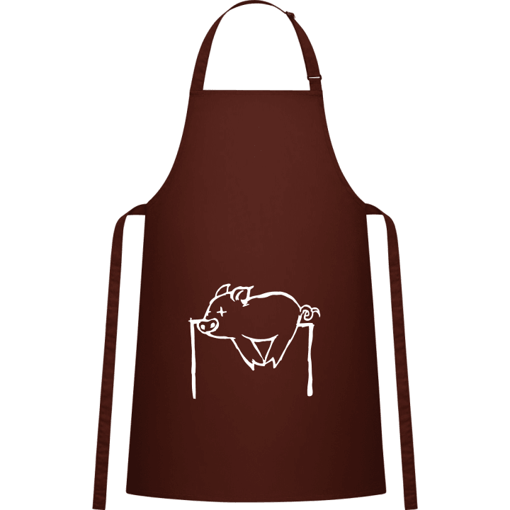 Pig On The Skewer Kitchen Apron contain pic