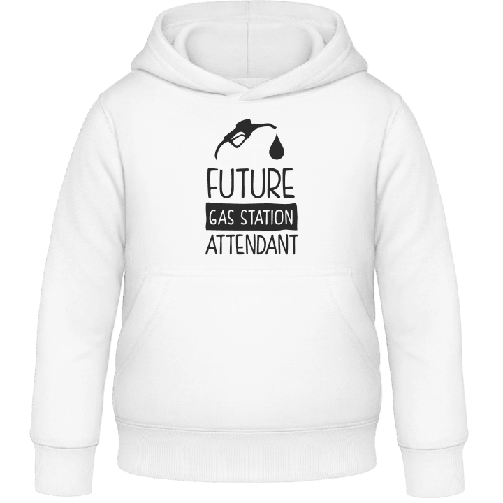 Future Gas Station Attendant Kids Hoodie contain pic