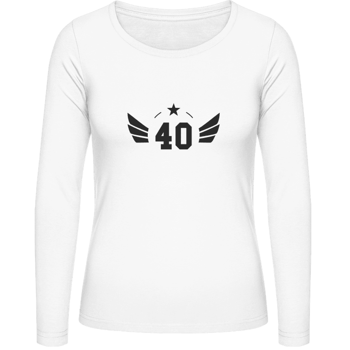 40 Years Number Camicia donna a maniche lunghe 0 image
