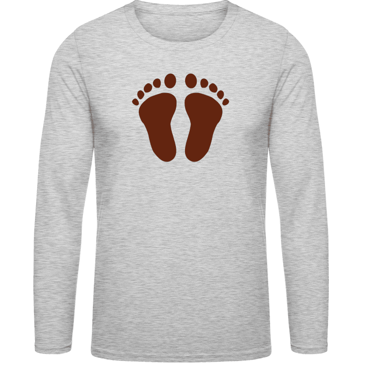 Feet Shirt met lange mouwen contain pic