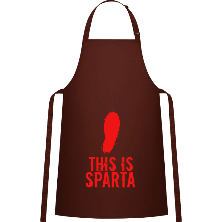This Is Sparta Illustration Kitchen Apron 0 image