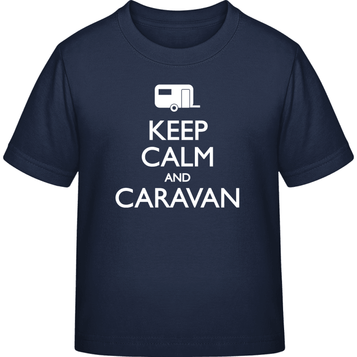 Keep Calm Caravan T-skjorte for barn 0 image