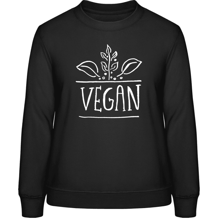 Vegan Illustration Sweat-shirt pour femme contain pic