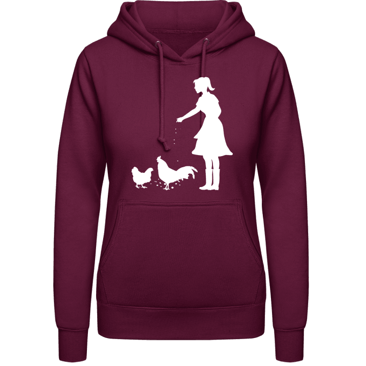 Farmer's Wife Vrouwen Hoodie contain pic