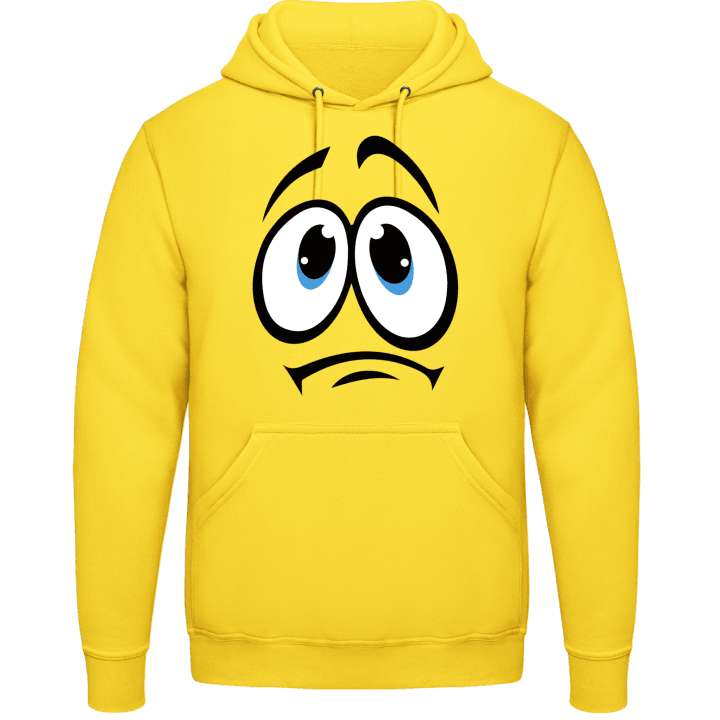 Smiley Face traurig Kapuzenpulli contain pic