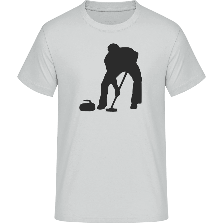 Curling Silhouette Camiseta 0 image
