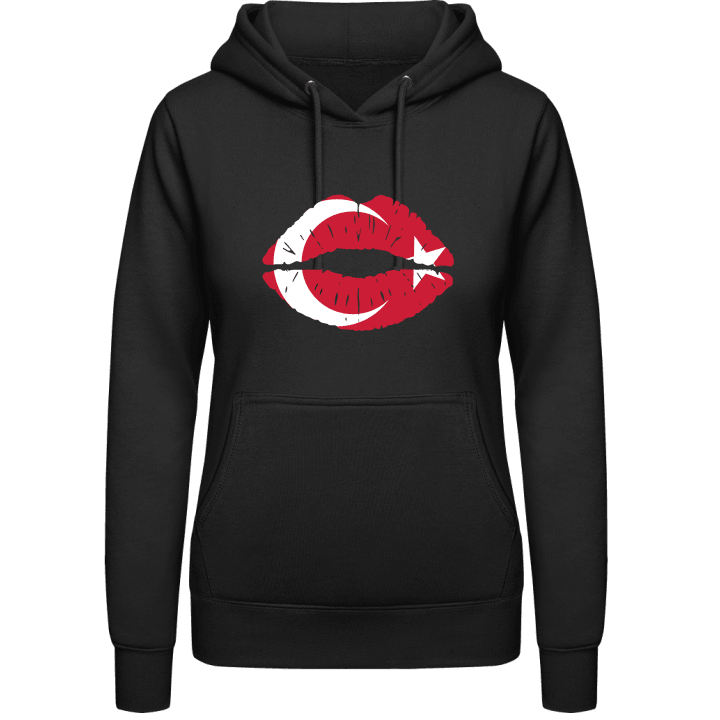 Turkish Kiss Flag Vrouwen Hoodie contain pic