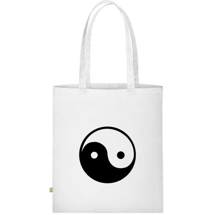 Yin and Yang Symbol Borsa in tessuto contain pic