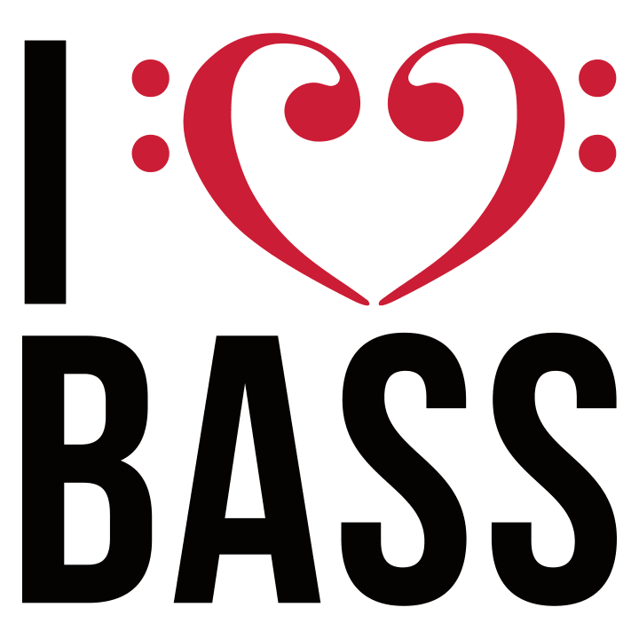 I Love Bass Frauen Langarmshirt 0 image