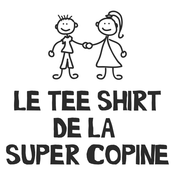 Le tee shirt de la copine ! T-shirt til børn 0 image