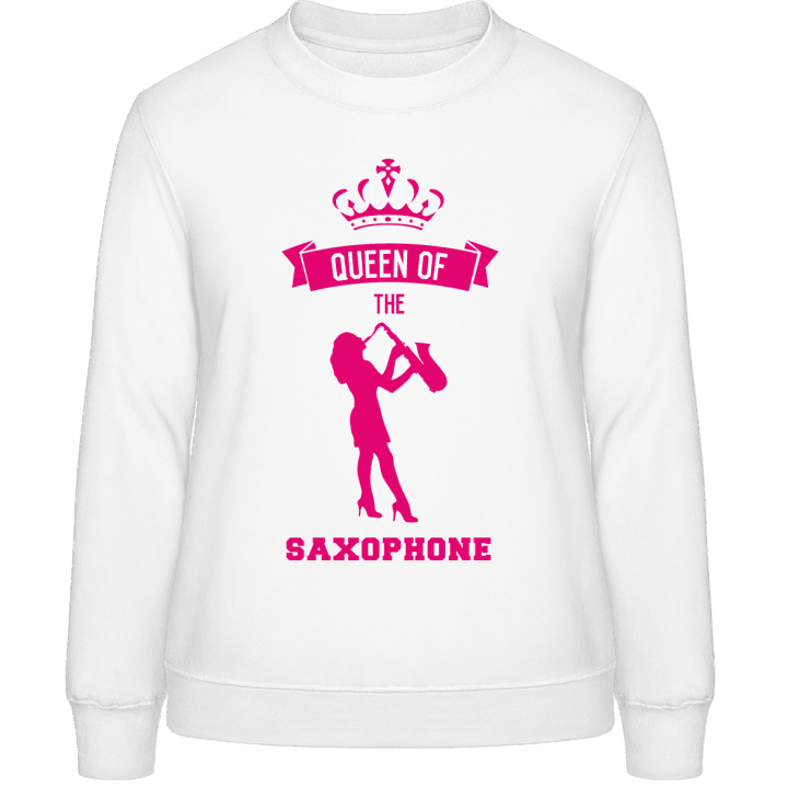 Queen Of The Saxophone Frauen Sweatshirt contain pic