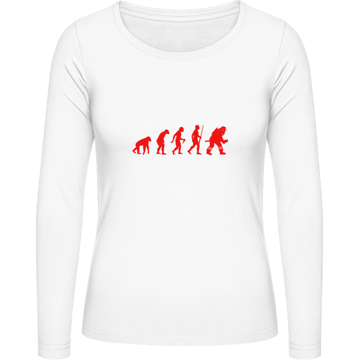 Firefighter Evolution Frauen Langarmshirt contain pic