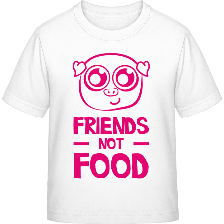 Friends Not Food Kinderen T-shirt contain pic