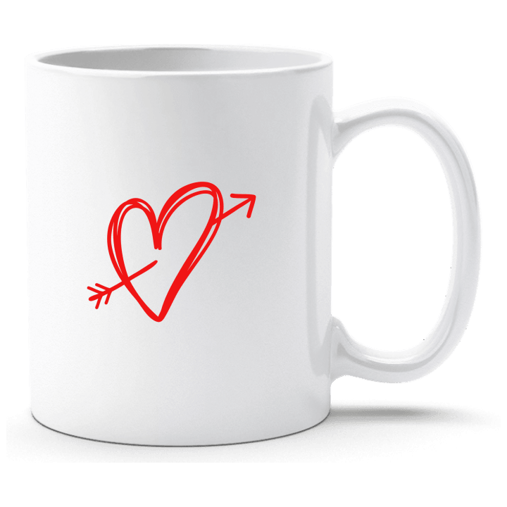 Heart With Arrow Tasse contain pic