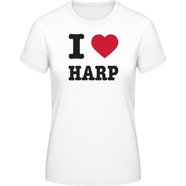 I Heart Harp T-shirt för kvinnor 0 image