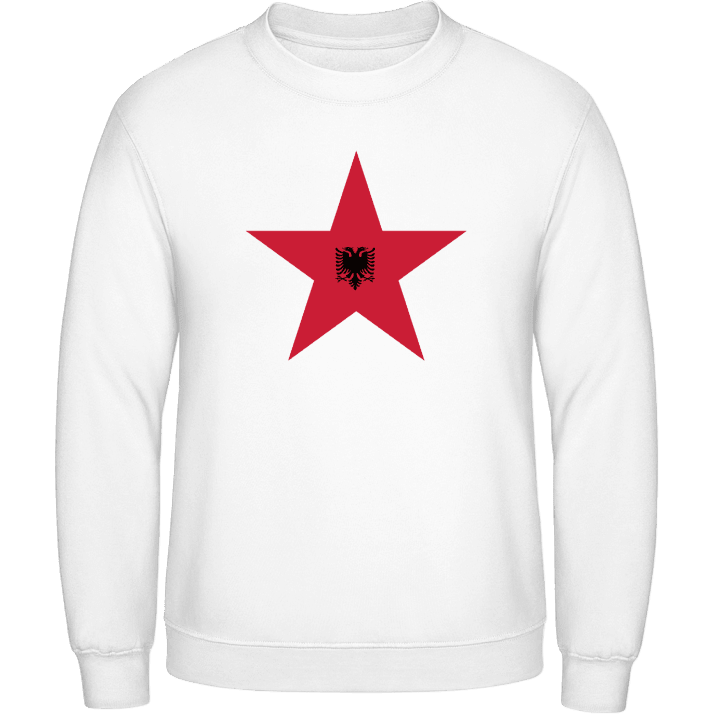 Albanian Star Sweatshirt contain pic