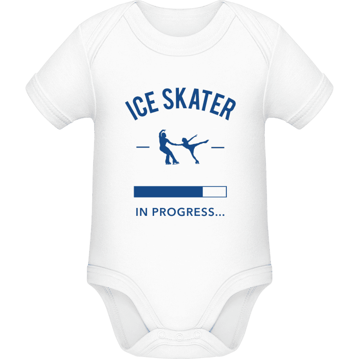 Ice Skater in Progress Baby romper kostym contain pic
