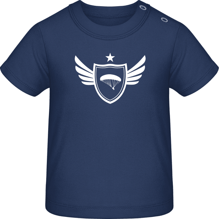 Winged Paraglider Logo Baby T-Shirt contain pic