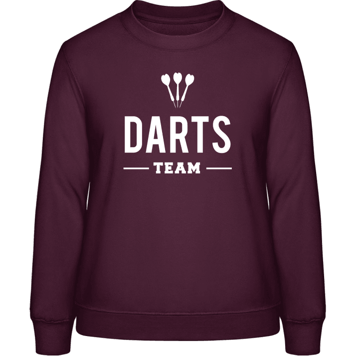 Darts Team Sweatshirt för kvinnor contain pic