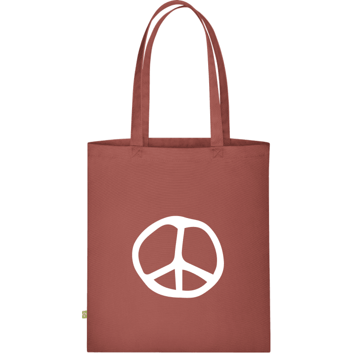 Peace Symbol Illustration Väska av tyg contain pic
