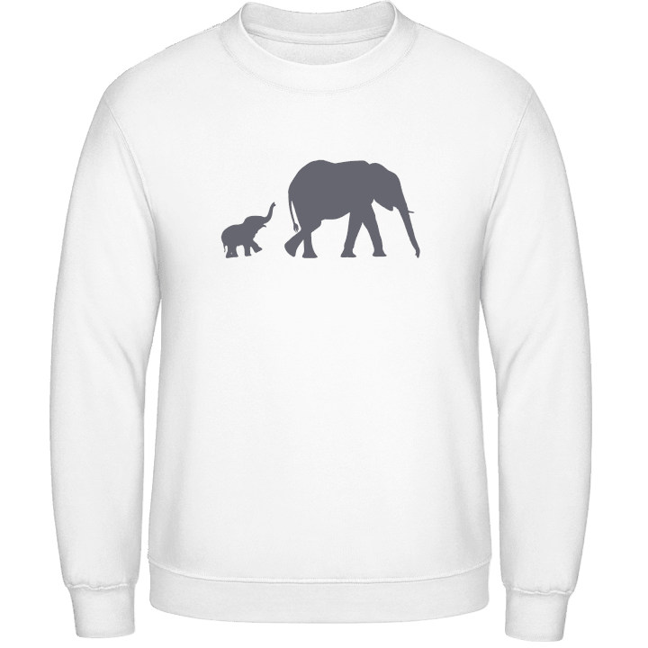 Elephants Illustration Sweatshirt 0 image