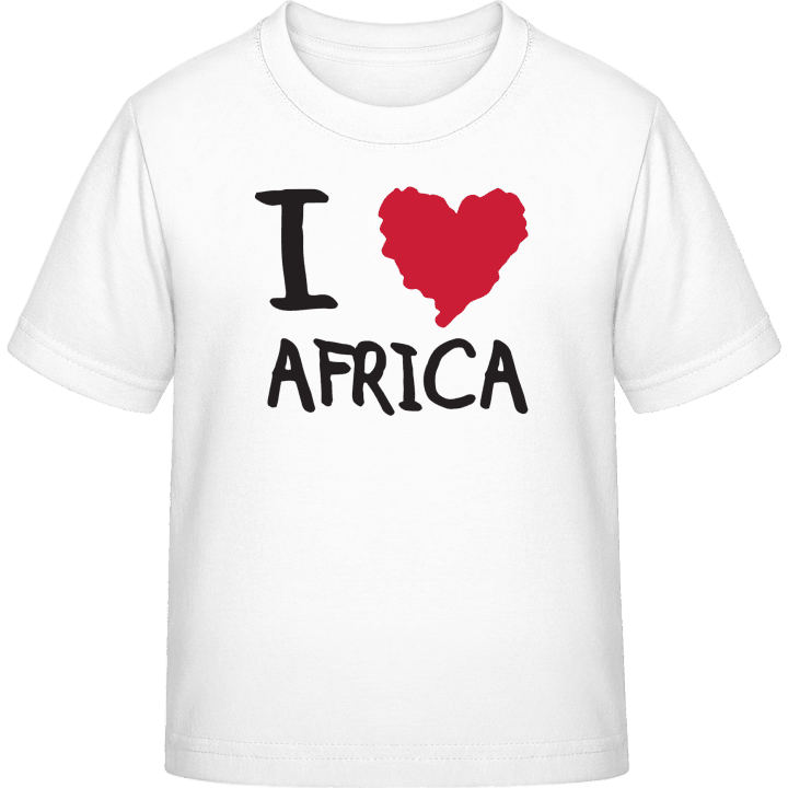 I Love Africa Kinderen T-shirt contain pic