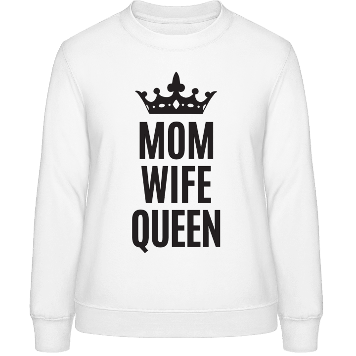 Mom Wife Queen Vrouwen Sweatshirt 0 image