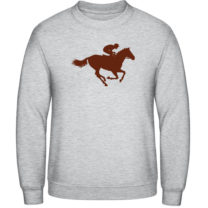 Hesteveddeløp Sweatshirt contain pic