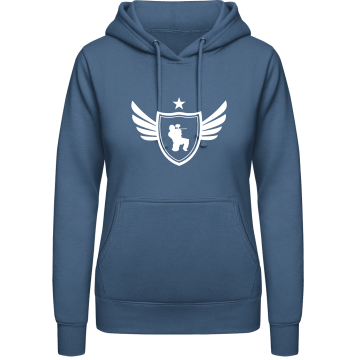 Paintball Star Vrouwen Hoodie contain pic