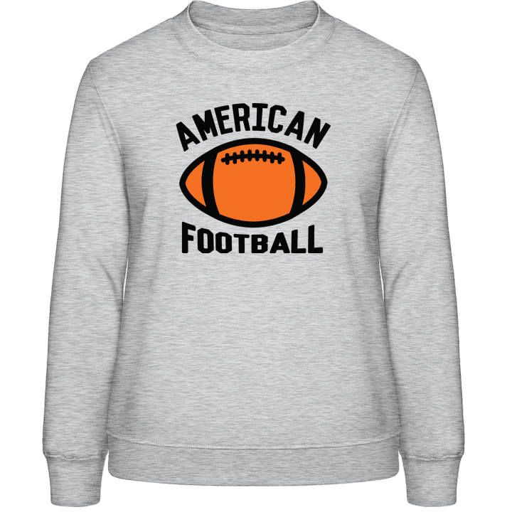 American Football Logo Sweatshirt för kvinnor contain pic