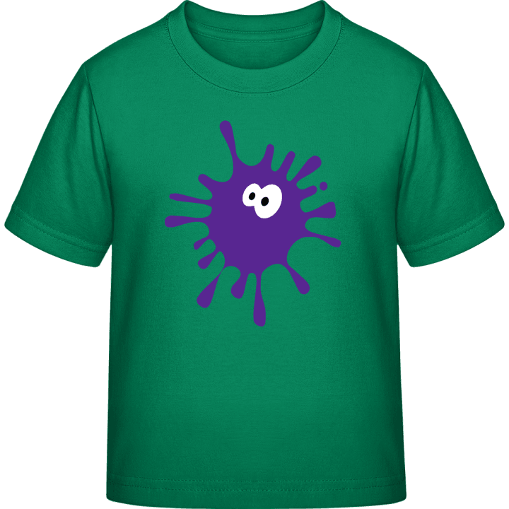 Splash Eyes Purple Kids T-shirt 0 image
