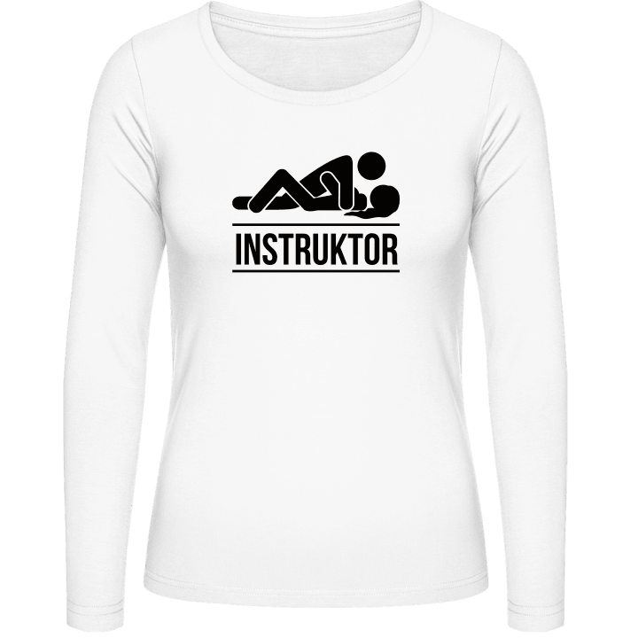 Sex Instructor Icon Frauen Langarmshirt contain pic