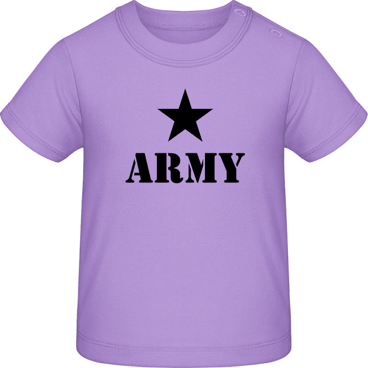 Army Star Logo Baby T-skjorte contain pic