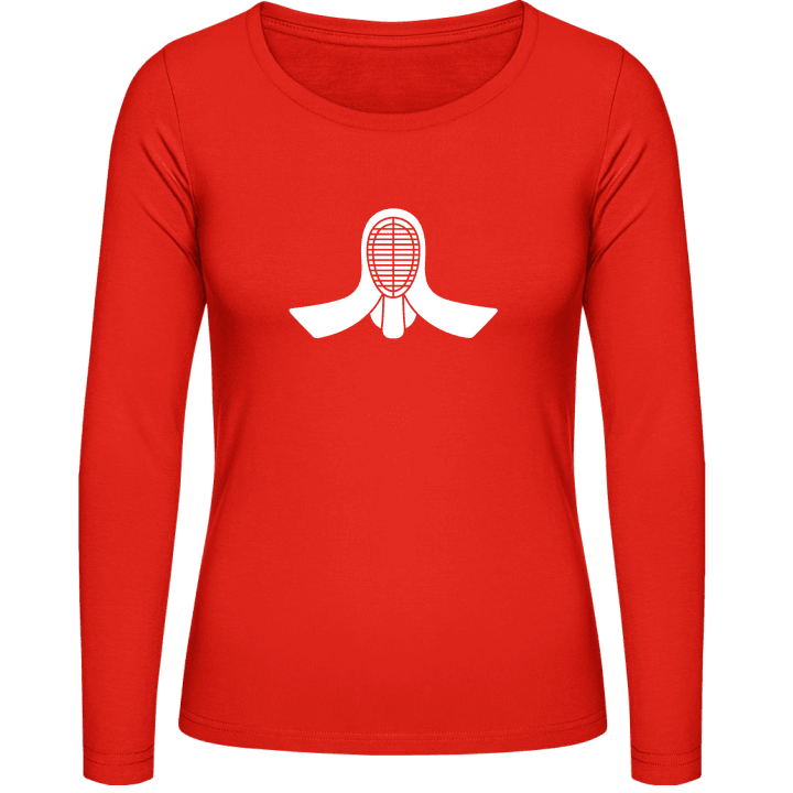 Fechthelm Frauen Langarmshirt contain pic