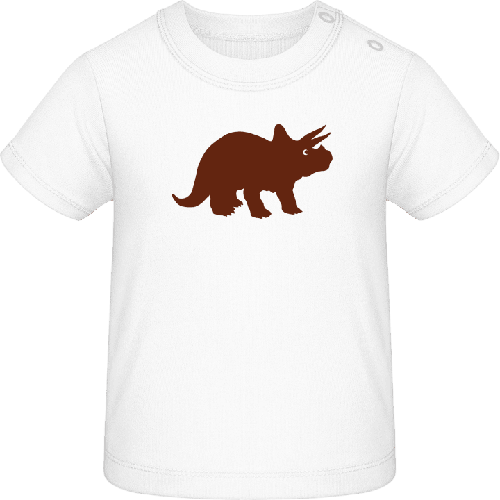 Triceratops Dinosaur Baby T-Shirt 0 image