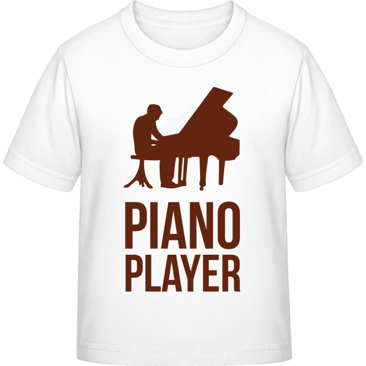 Piano Player T-shirt för barn contain pic