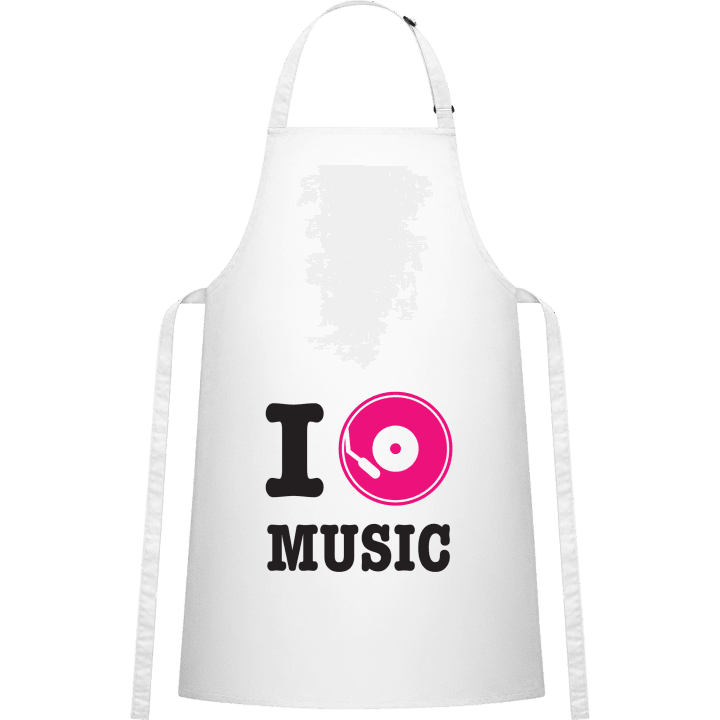 I Love Music Förkläde för matlagning contain pic