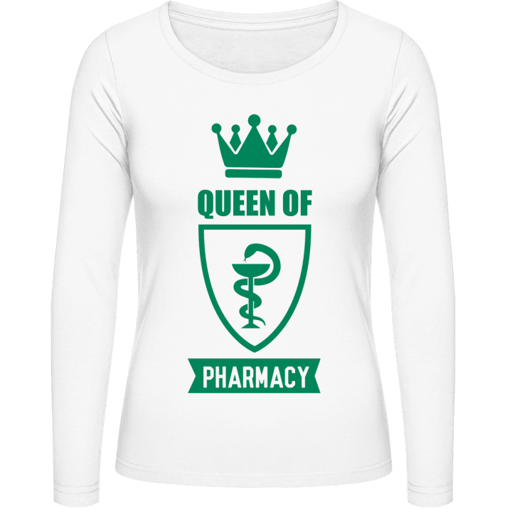 Queen Of Pharmacy Langermet skjorte for kvinner 0 image