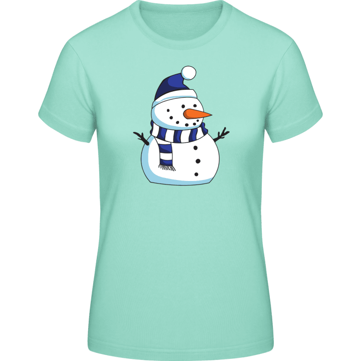 Snowman Illustration T-shirt pour femme 0 image