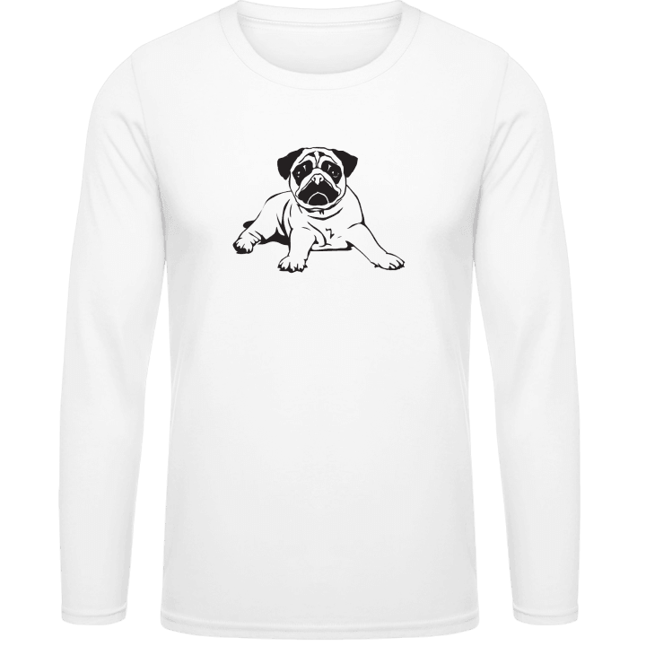 Pugs Dog T-shirt à manches longues 0 image